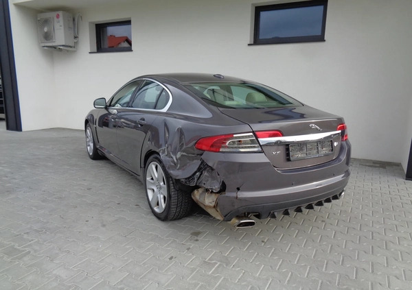 Jaguar XF cena 17900 przebieg: 187000, rok produkcji 2010 z Stargard małe 172